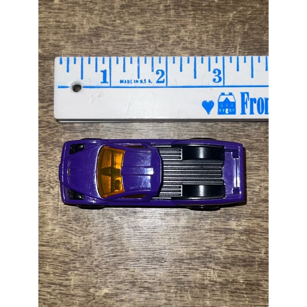 Hot Wheels 2012‎ Hypertruck Vibrant Purple W Yellow Windshield Loose Diecast EUC